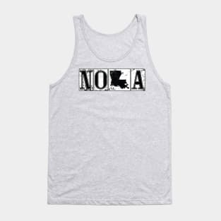 Iconic New Orleans Nola Louisiana French Quarter Street Tiles Travel Lifestyle Tank Top